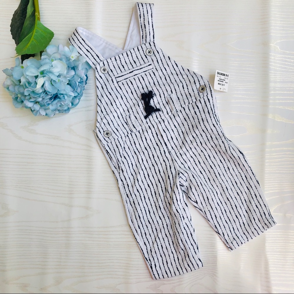 First impressions baby overalls
